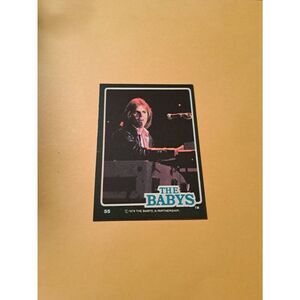 Vintage 1979 The Babys Trading Card #55 London Rock Band Collectible